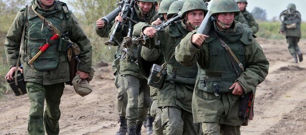 Militares russos em treinamento na região de Kaliningrado - Sputnik Brasil