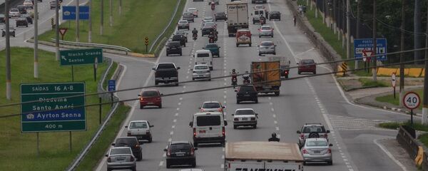 Rodovia Anchieta, São Bernardo do Campo, SP - Sputnik Brasil