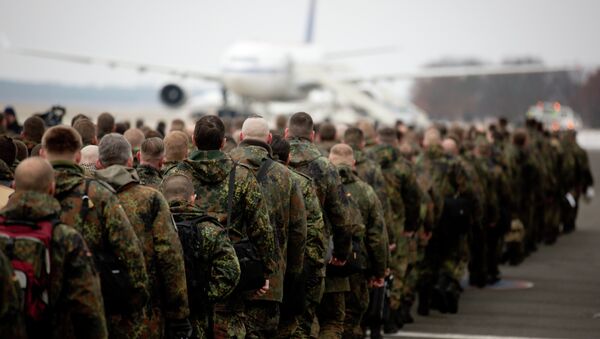 240 soldados da Bundeswehr alemão partem para a Turquia com a missão patriota - Sputnik Brasil