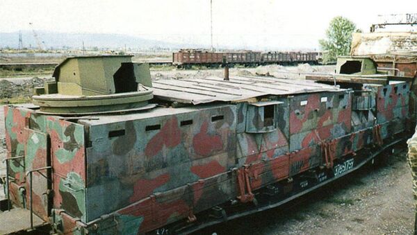 Comboio blindado Baikal - Sputnik Brasil