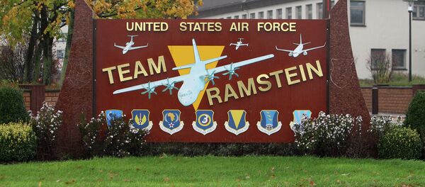 Base aérea norte-americana de Ramstein na Alemanha - Sputnik Brasil