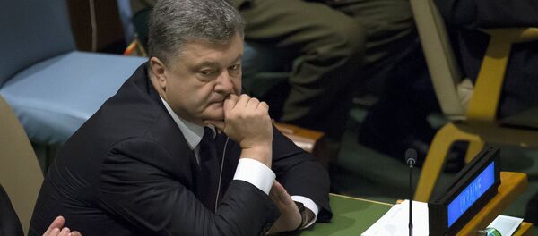 Petró Poroshenko, presidente de Ucrania Petró Poroshenko, presidente de Ucrania - Sputnik Brasil