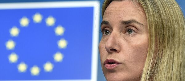 Federica Mogherini - Sputnik Brasil