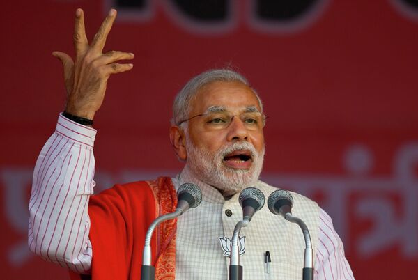 Primeiro-ministro da Índia Narendra Modi - Sputnik Brasil