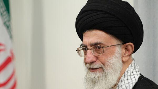 Spiritual leader of Iran Ayatollah Sayed Ali Khamenei - Sputnik Brasil
