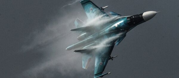 Caça Su-34 - Sputnik Brasil