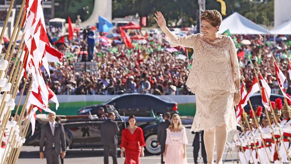 Cerimônia de posse do segundo mandato da Presidenta Dilma Rousseff - Sputnik Brasil