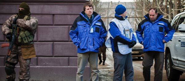 Missão da OSCE em Donetsk - Sputnik Brasil
