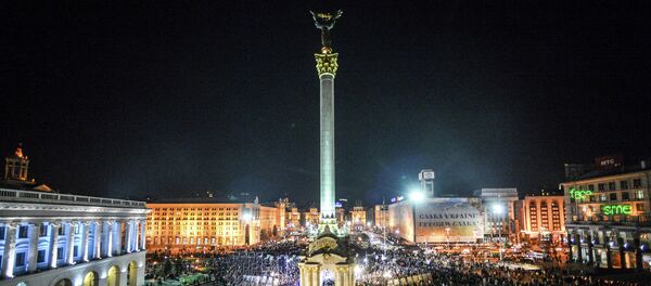 Aniversário dos protestos na Praça Maidan de Kiev - Sputnik Brasil