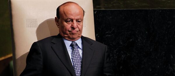Presidente do Iêmen, Abd Rabbuh Mansour Hadi - Sputnik Brasil