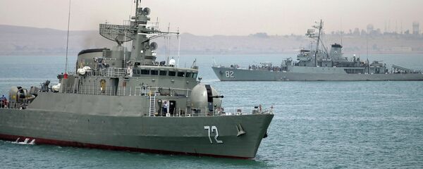 Navios de guerra da Marinha do Irã - Sputnik Brasil