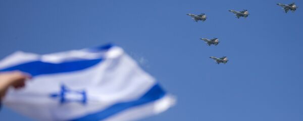 Caça israelense F-16 - Sputnik Brasil