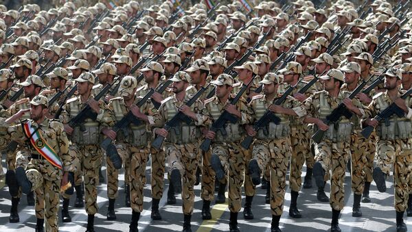 Soldados iranianos - Sputnik Brasil
