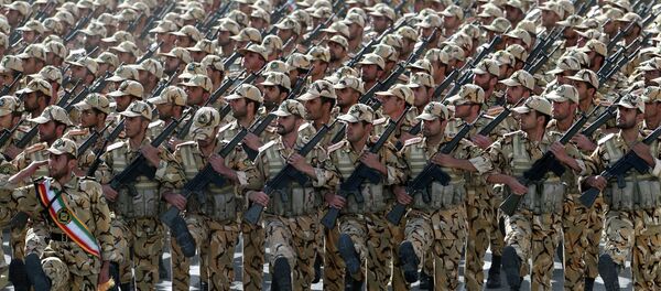 Soldados iranianos - Sputnik Brasil