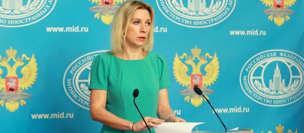 Porta-voz da chancelaria russa, Maria Zakharova - Sputnik Brasil