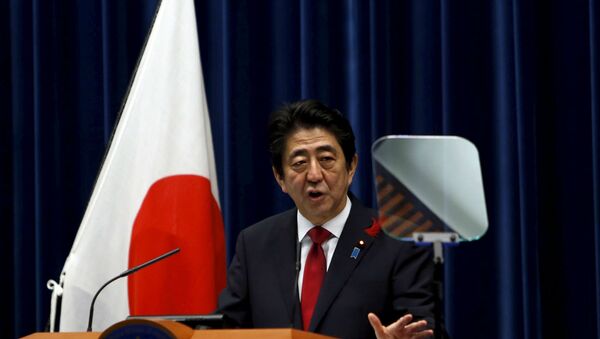 Shinzo Abe defendeu a participação da China no TPP. - Sputnik Brasil