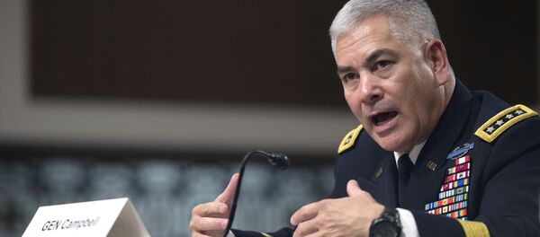 John Campbell em uma coletiva em 6 de outubro - Sputnik Brasil