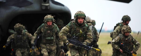 Soldados britânicos - Sputnik Brasil