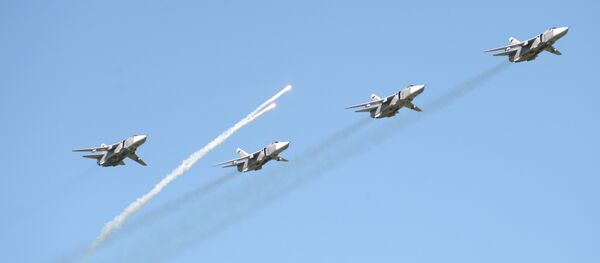Aeronaves russos Su-24 - Sputnik Brasil