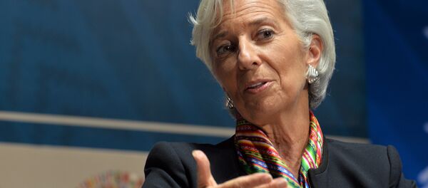 Cristine Lagarde, diretora-gerente do Fundo Monetário Internacional (FMI) - Sputnik Brasil