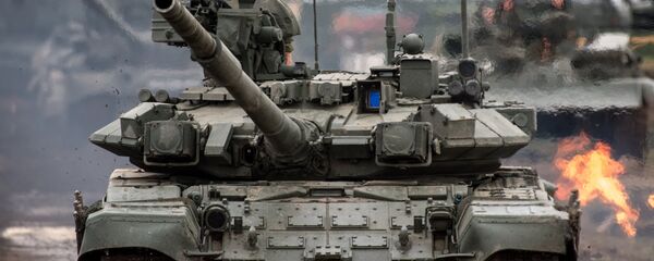Tanque T-90 russo Tanque T-90 russo - Sputnik Brasil