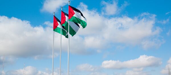 Bandeiras da Palestina - Sputnik Brasil