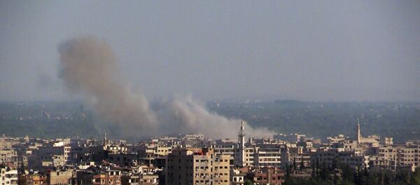 Ações militares perto de Damasco. Foto de arquivo. - Sputnik Brasil