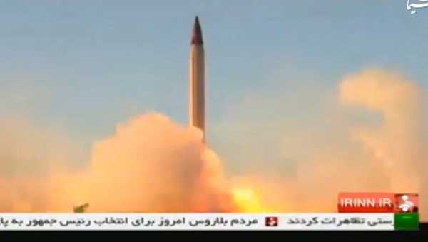 Iran Emad ballistic missile with high precision guidance and control systems till reach its target - Sputnik Brasil