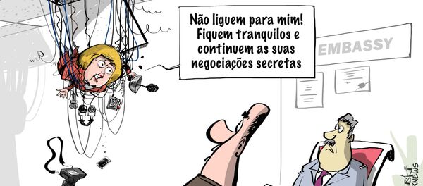 Entrada sutil: Alemanha espiona embaixadas na Europa - Sputnik Brasil