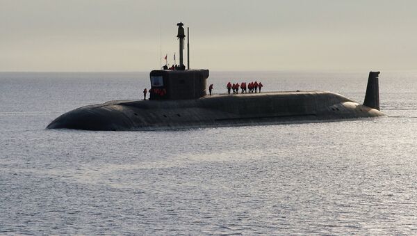 Submarino nuclear del proyecto Borei ‘Yuri Dolgoruki’ - Sputnik Brasil