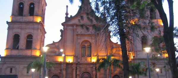Catedral de Santa Cruz, Bolívia Catedral de Santa Cruz, Bolívia - Sputnik Brasil