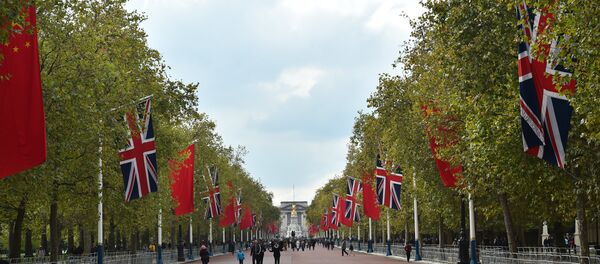 Londres na véspera de visita do líder chinês Xi Jinping Londres na véspera de visita do líder chinês Xi Jinping - Sputnik Brasil