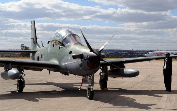 Avião de combate EMB-314 Super Tucano - Sputnik Brasil