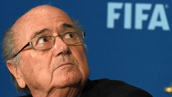 Presidente da FIFA Sepp Blatter - Sputnik Brasil