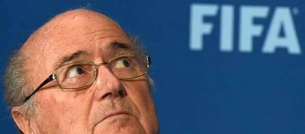 Presidente da FIFA Sepp Blatter - Sputnik Brasil