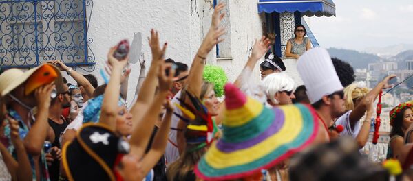 Carnaval de rua no Rio de Janeiro - Sputnik Brasil