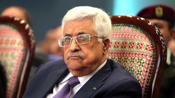Presidente da Palestina Mahmoud Abbas - Sputnik Brasil