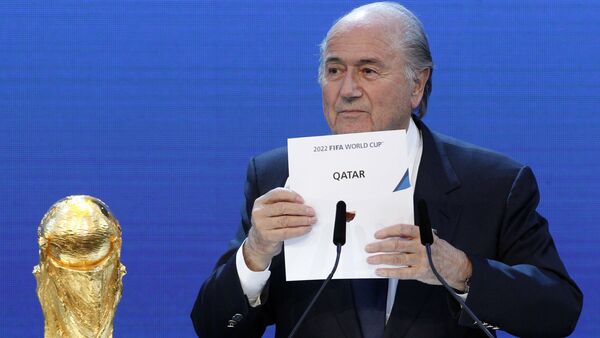 Joseph S. Blatter, presidente da FIFA - Sputnik Brasil