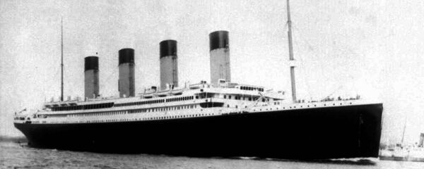O navio notório Titanic O navio notório Titanic - Sputnik Brasil