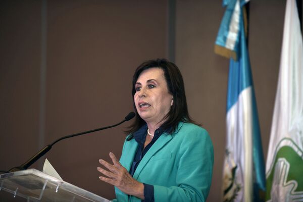 Sandra Torres, candidata à presidência da Guatemala - Sputnik Brasil