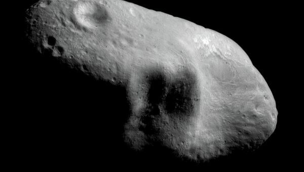 Fragmento de asteroide, imagem da NASA - Sputnik Brasil