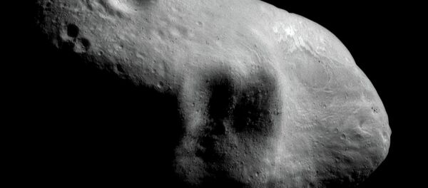 Fragmento de asteroide, imagem da NASA - Sputnik Brasil