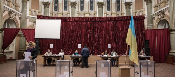 Eleições locais na Ucrânia - Sputnik Brasil