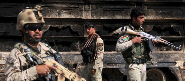 Forças de segurança afegãs mantêm vigilância no Afeganistão - Sputnik Brasil