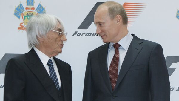 Signing of deal for Russia's first Formula One Grand Prix - Sputnik Brasil