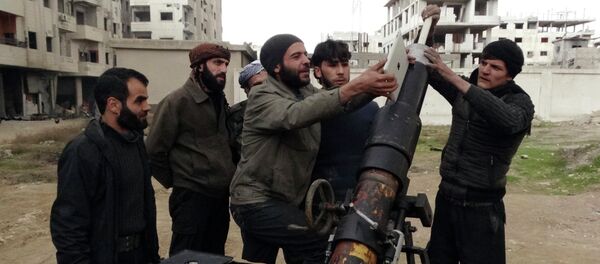 Membros do Exército Livre da Síria - Sputnik Brasil