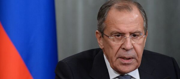 Ministro das Relações Exteriores da Rússia, Sergei Lavrov - Sputnik Brasil