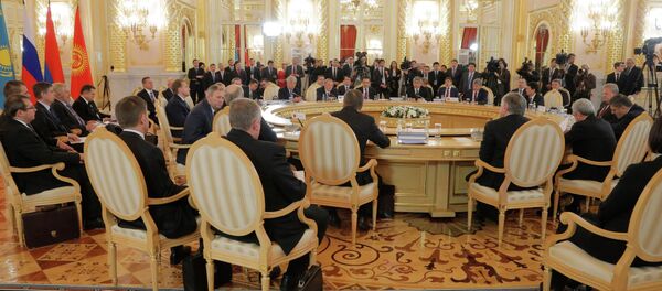 Cúpula da União Econômica Euroasiática em Kremlin, Moscou, 23 de dezembro de 2014 - Sputnik Brasil