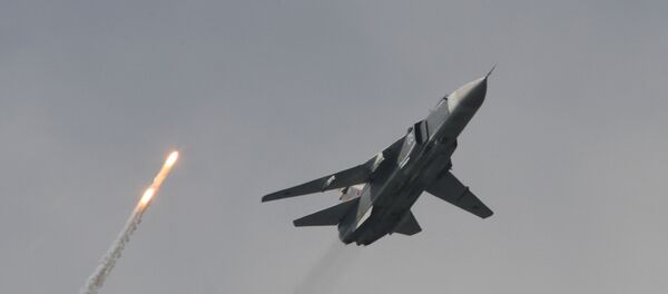 Bombardeiro russo Su-24M - Sputnik Brasil