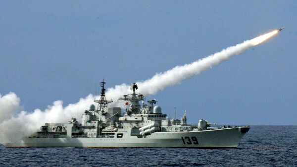 China está equipando seus desróiers com mísseis antinavio que poderá ser um desafio sério para defesa naval dos EUA - Sputnik Brasil